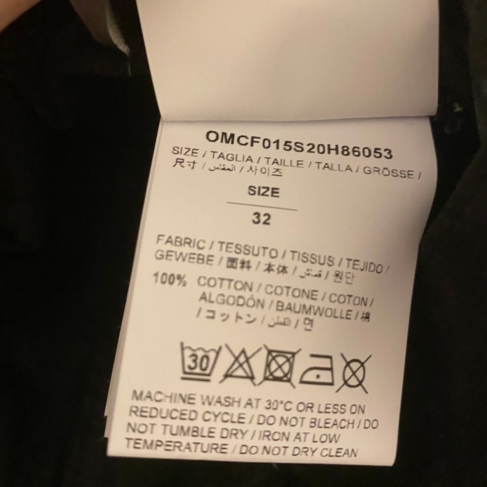 Off-White tie-dye cargo trousers - Picture 6 of 7
